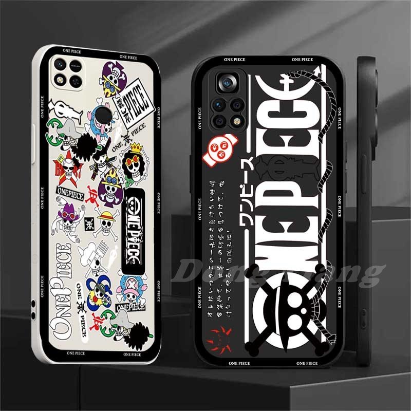 Redmi Note12 Note 11S 11 Pro Redmi 10C 10A 9C 9T 9A Note10 5G Note 10S Note9 Note8 Note7 Poco M3 Pro X3 Pro NFC Raja Bajak Laut Lembut Silicone Phone Case Cover DGX