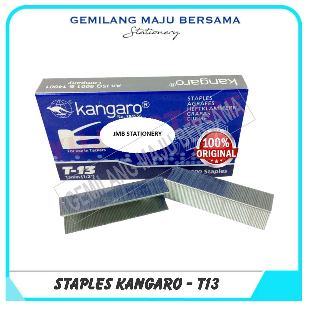 

Isi Staples Tembak Gun Kangaro T - 13