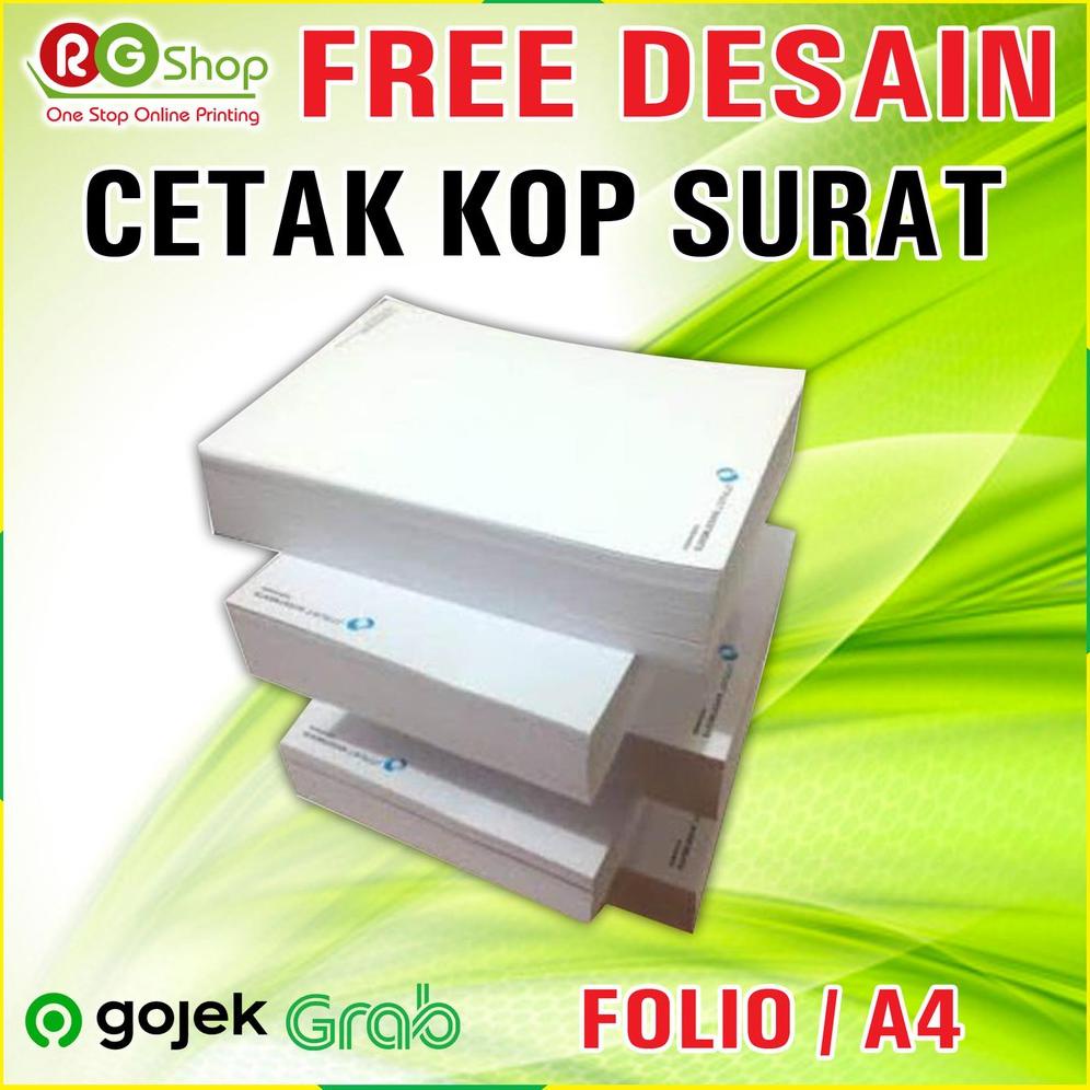 

PRODUK- KOP SURAT LETTER HEAD A4 F4 .
