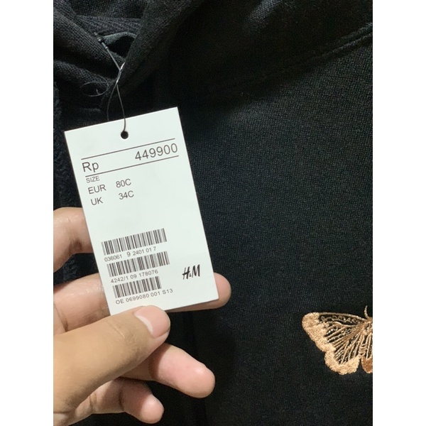 HOODIE H&amp;M BUTTERFLY