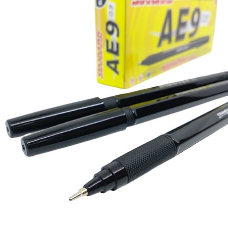 Pena / Pulpen / Ballpoin Standard AE 9 O.5 Hitam