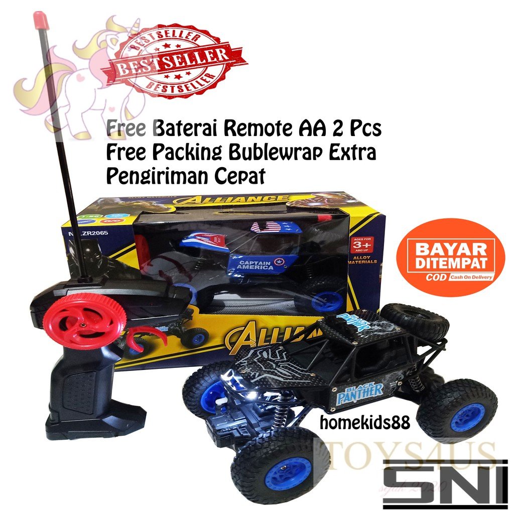 Toys4Us - Mobil Remot Control RC JEEP OFFROAD Mobil Remote JEEP ALLOY MATERIAL TERMURAH