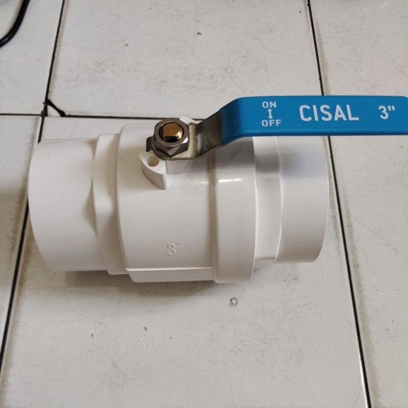CISAL ball Valve PVC 3&quot; gg stenlees