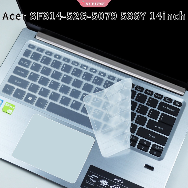 Skin Silikon Pelindung Keyboard Acer SF314-52G-5079 536Y 14inch 13.3 &quot;Untuk Laptop