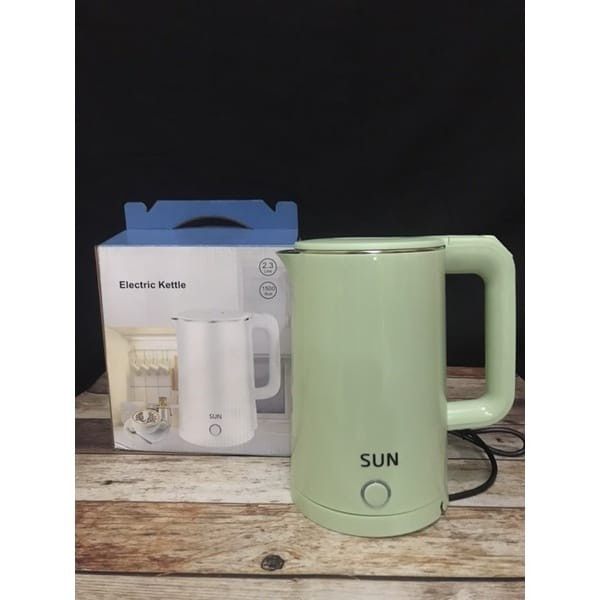 Teko Listrik Pemanas Air Electric Kettle sun 2.3 LT