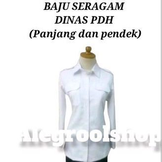 TERMURAH..BAJU DINAS PUTIH SERAGAM DINAS PUTIH SERAGAM DINAS WANITA SERAGAM PDH SERAGAM PNS BAJU SERAGAM PUTIH BAJU KERJA PUTIH BAJU PROFESI