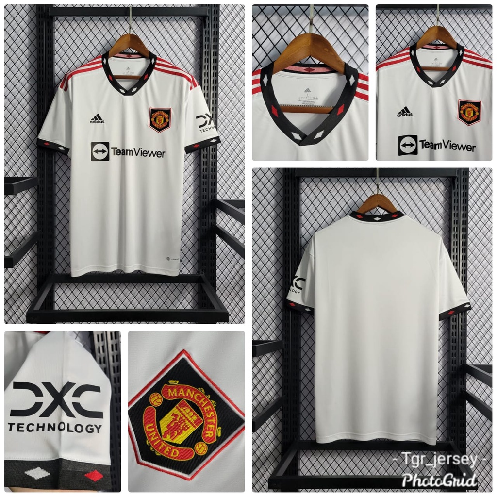 COD JERSEY BOLA MU MANCHESTER UNITED MAN UNITED AWAY GRADE ORI IMPORT PREMIUM TOP QUALITY 2022 2023 