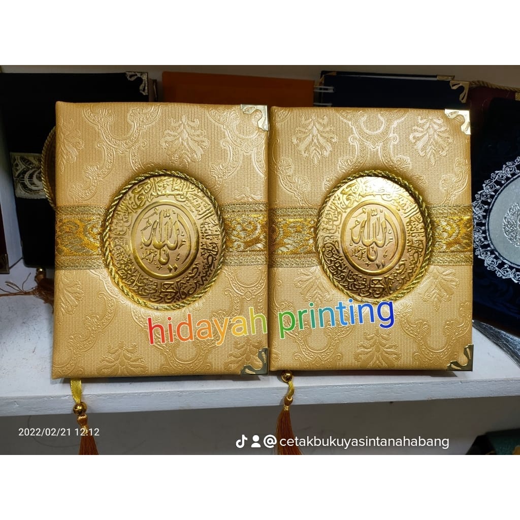 Percetakan Buku Yasin/Buku Yasin Tahlil Dan Doa Lengkap/Buku Yasin 40 harian/Buku Yasin Bahan Kulit 