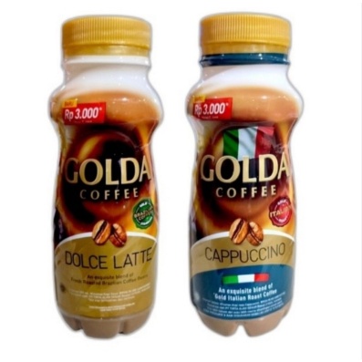 Golda Coffee 200 Ml Botol Plastik