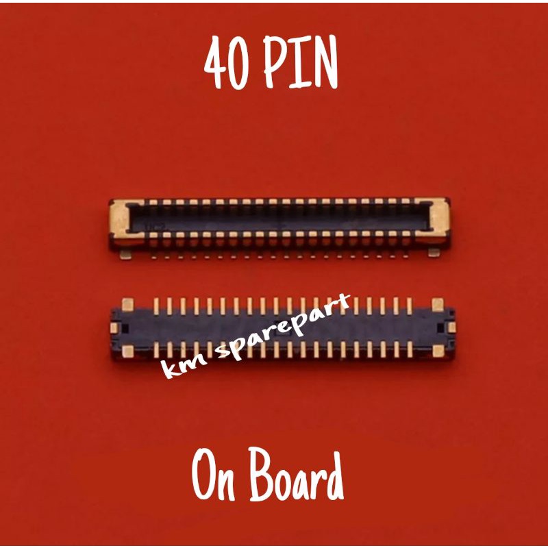 Konektor Lcd Samsung A32 A325 A325F Soket Konektor Lcd Di Board Mesin 40 Pin