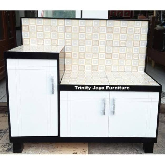 MEJA KOMPOR KAYU KITCHEN SET BAWAH LEMARI DAPUR BFG6464FD