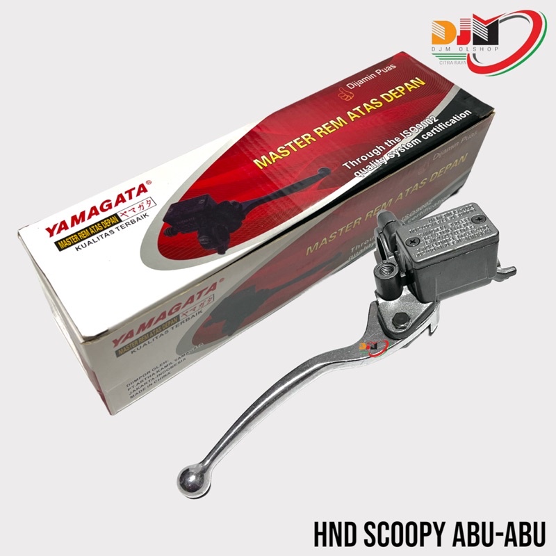 Master Rem Assy Depan + Handle Hnd Scoopy Karbu Abu-abu Yamagata