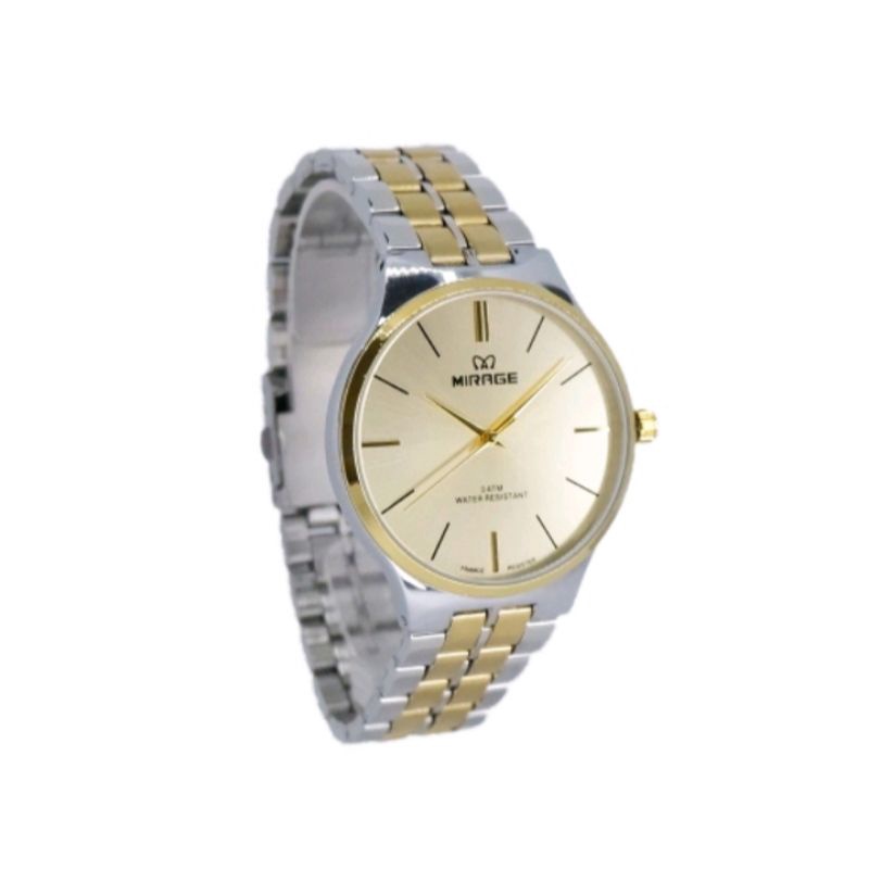 jam tangan pria;MIRAGE M18602-L kombi~ORIGINAL~WATER RESISTANT~STAINLESS ANTI KARAT