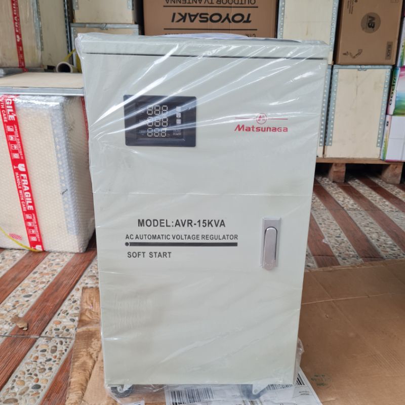 Stabiliser Matsunaga 15000Watt(15KVA) 1 Phase type AVR