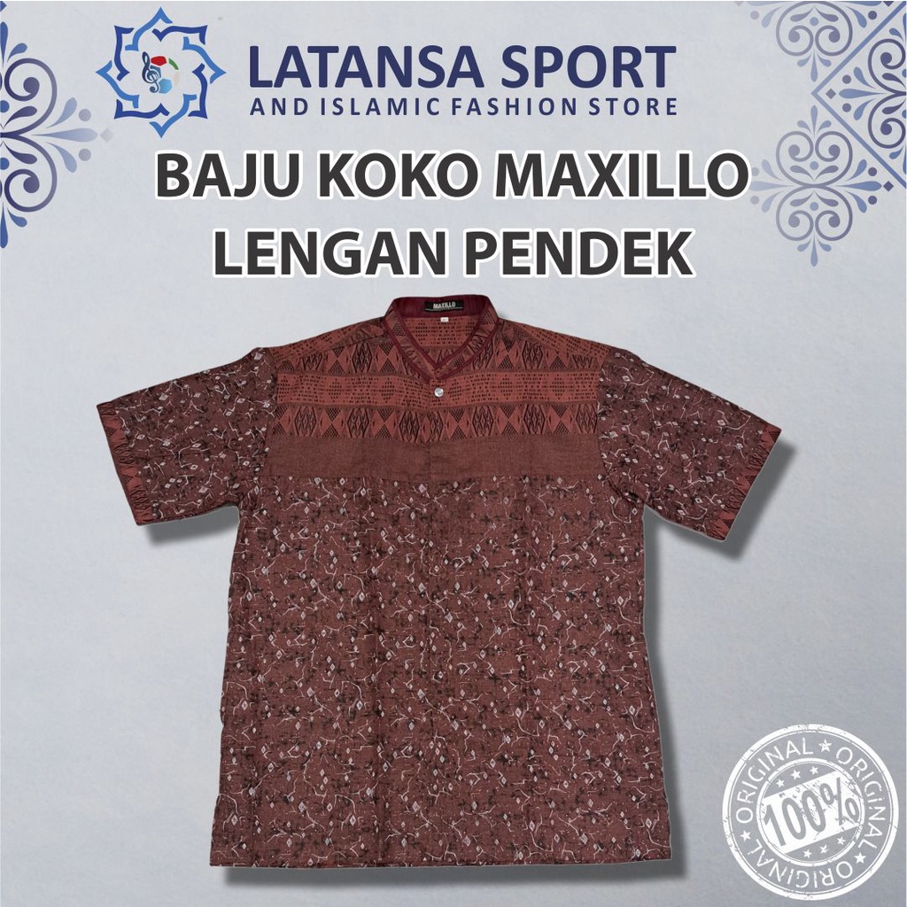 BAJU KOKO MAXILLO LENGAN PENDEK