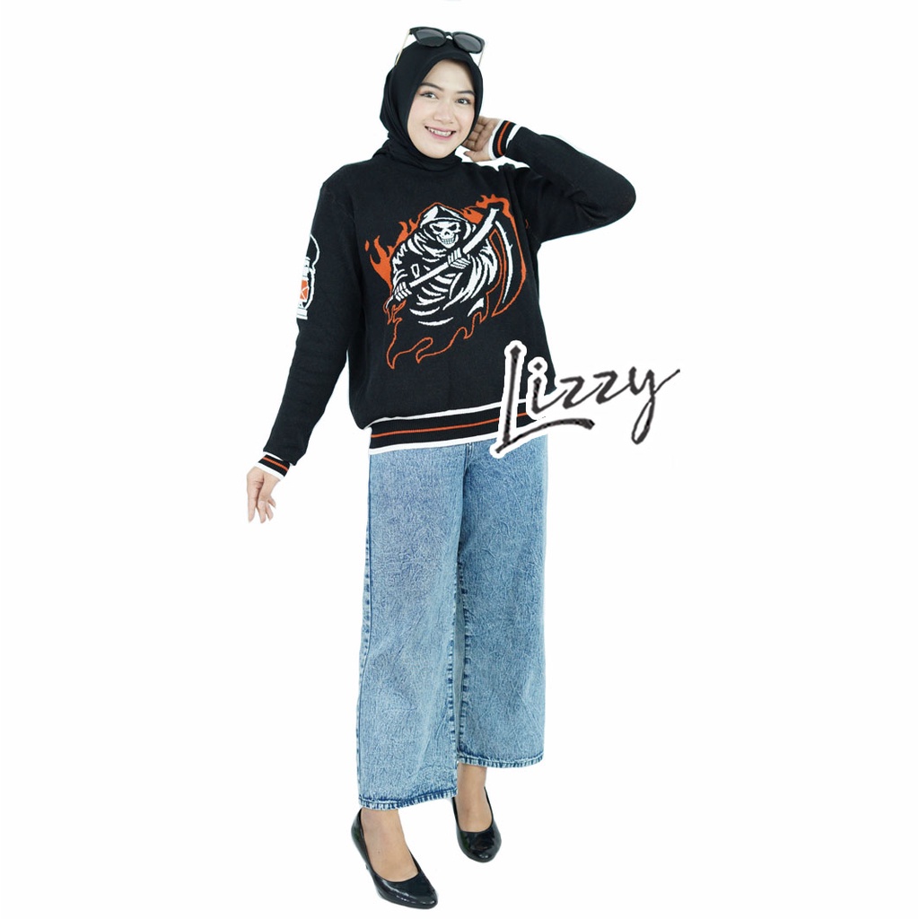 Lizzy - SWEATER GRIM REAPER PREMIUM