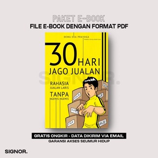 [E-BOOK] 30 HARI JAGO JUALAN BY DEWA EKA PRAYOGA BAHASA INDONESIA