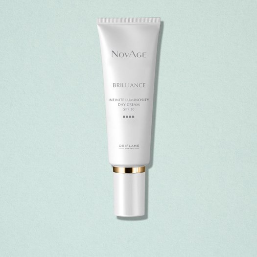 C.O. BESTIE Top Diskon Novage BriIIiance Infinite Luminosity Day Cream SPF30 Brilliance-Krim Oriflam