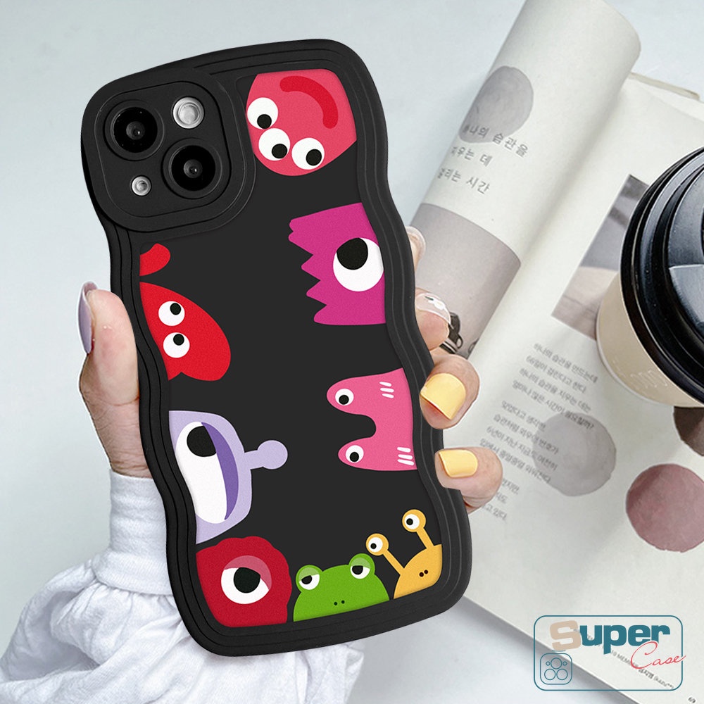 Soft Case Motif Kartun Monster Kecil Untuk Vivo Y20 Y35 Y16 Y02s Y12 Y15s Y11 Y21 Y33s Y15 Y22 Y21s V25 Y25E Y12i Y21 Y15s Y11 Y21 Y20 Y21s Y21s Y21s Y15s Y21s Y22s Y21s