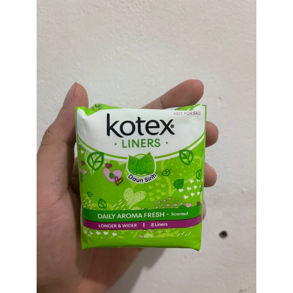 Jual Kotex Liners Daun Sirih Daily Aroma Fresh Longer & Wider 8Liners