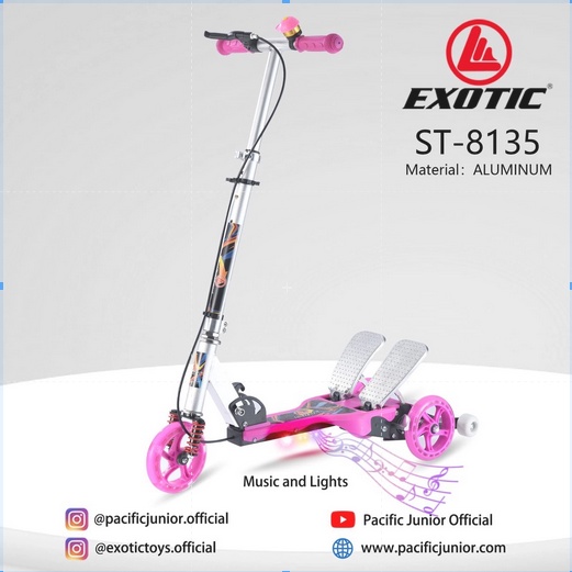 Skuter scooter sekuter injak RMB element QY11AP QY 11 AP X  Exotic ST-8135 skuter anak dan dewasa