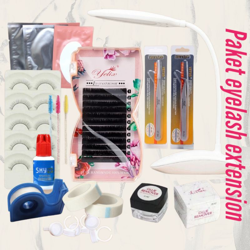 PAKET USAHA EYELASH EXTENSION