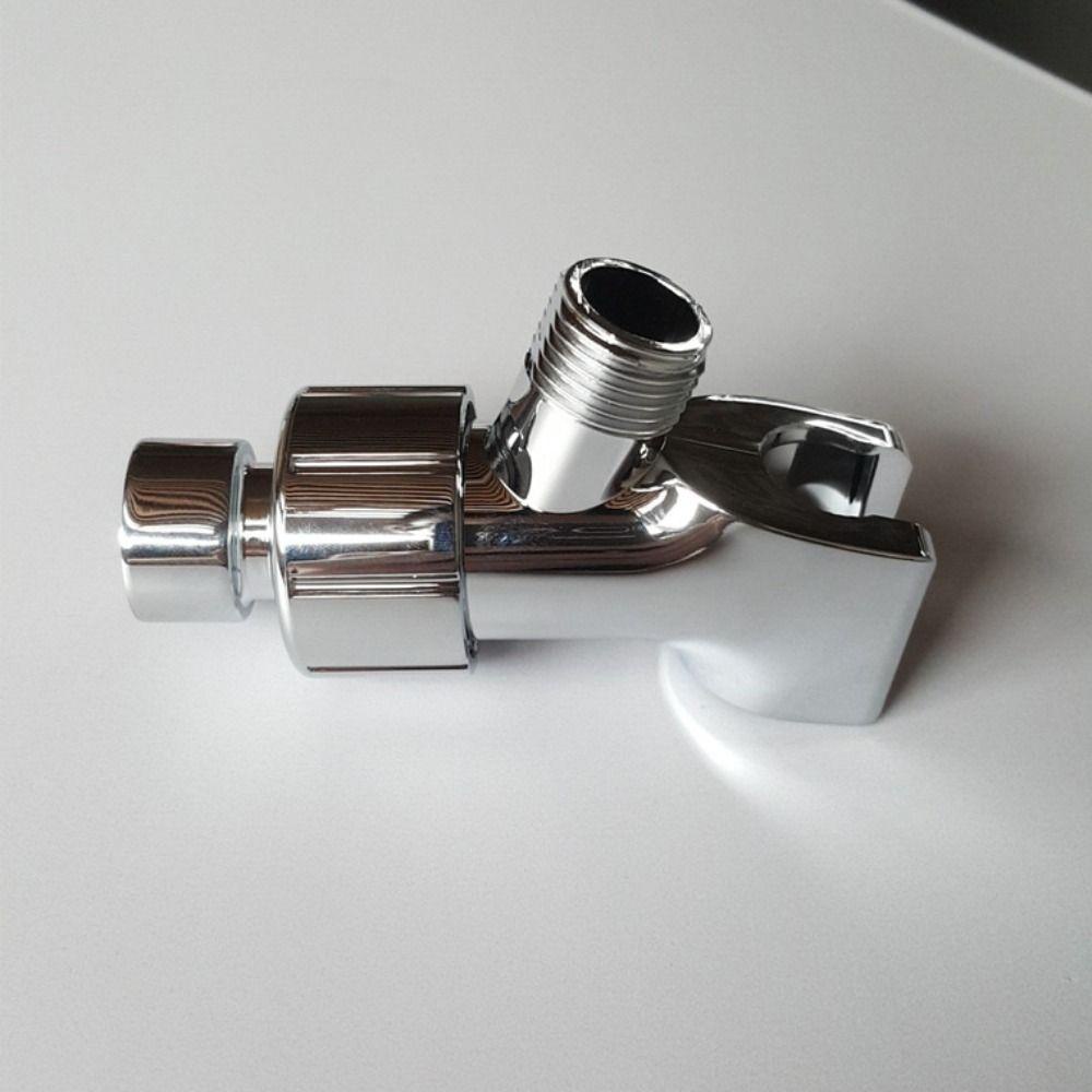 Populer Holder Kepala Shower Kamar Mandi Bracket Adjustable Shower Connector Arm Mounted