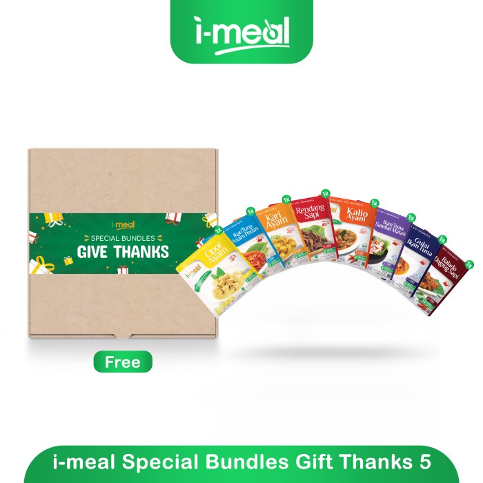 

Paket Imeal Special Bundles Gift Thanks 5