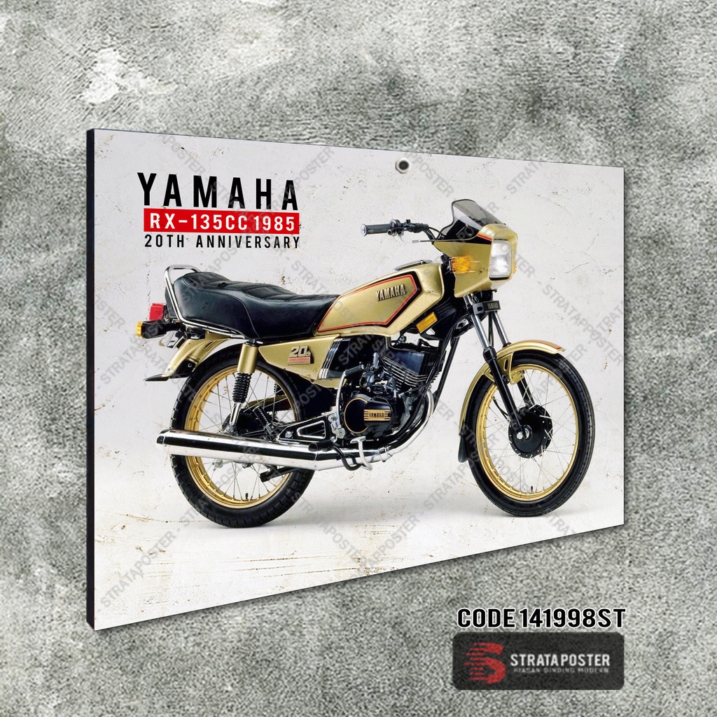 Rx king Hiasan dinding motor Poster otomotif Dekorasi ruangan Wall decor