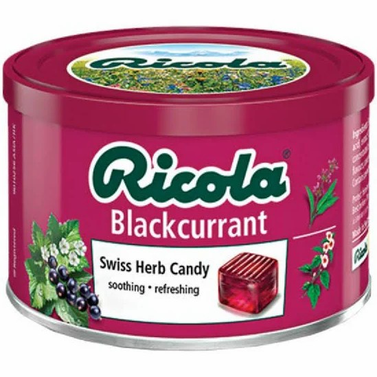 

RICOLA Blackcurrant 100gr Permen Rasa Blackcurrant