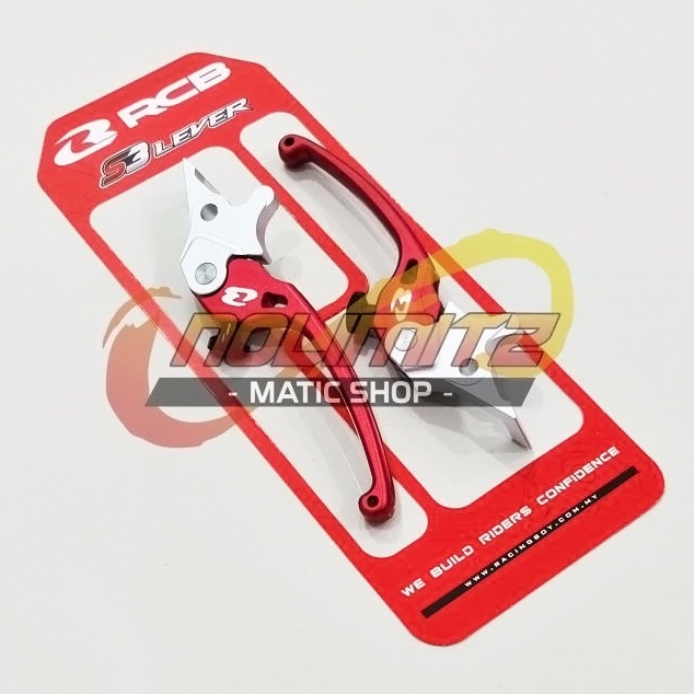 Handle Rem RCB Racing Boy S3 Yamaha Aerox 155 Lexi Freego