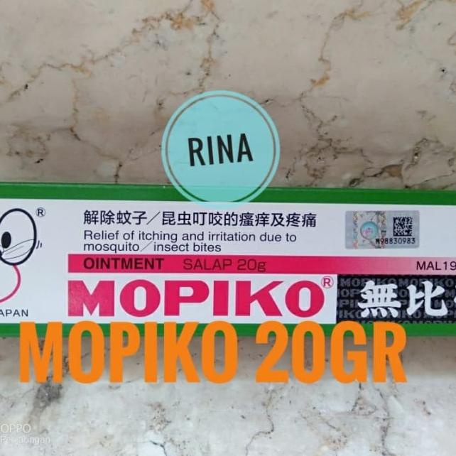 Mopiko Ointment - Mopiko - Wu Bi Gao - Salep Kulit - Anti Nyamuk