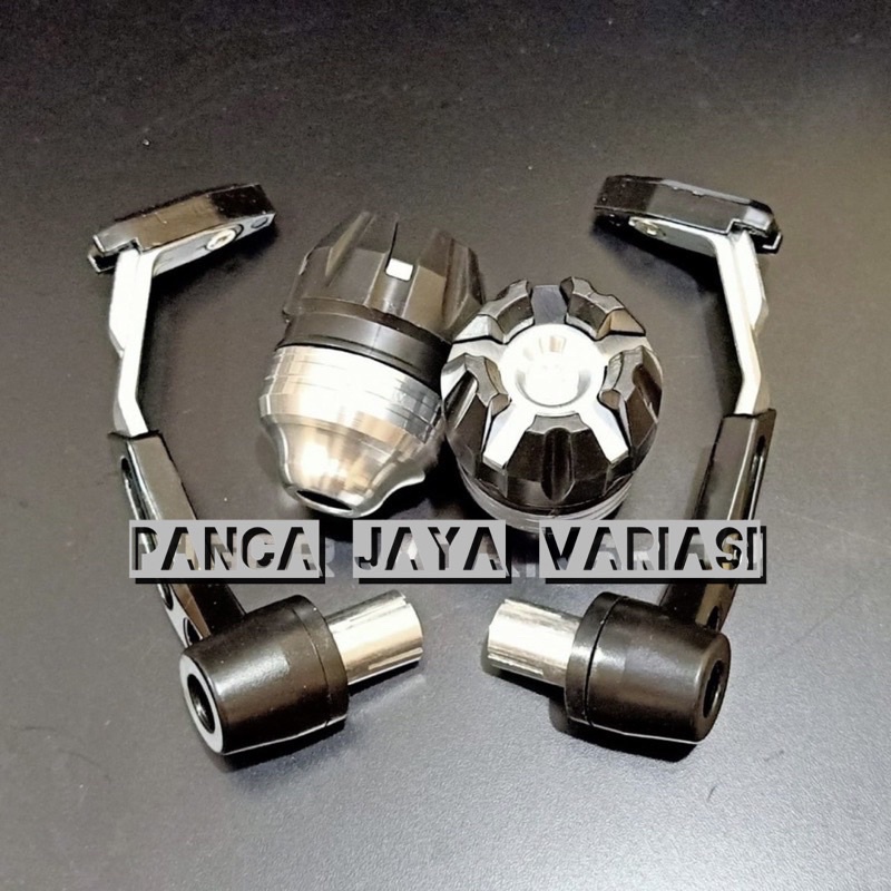 PAKET HEMAT VARIASI UNTUK SEMUA MOTOR PROGUARD ROBOT STANG DAN JALU AS CNC Panca jaya variasi