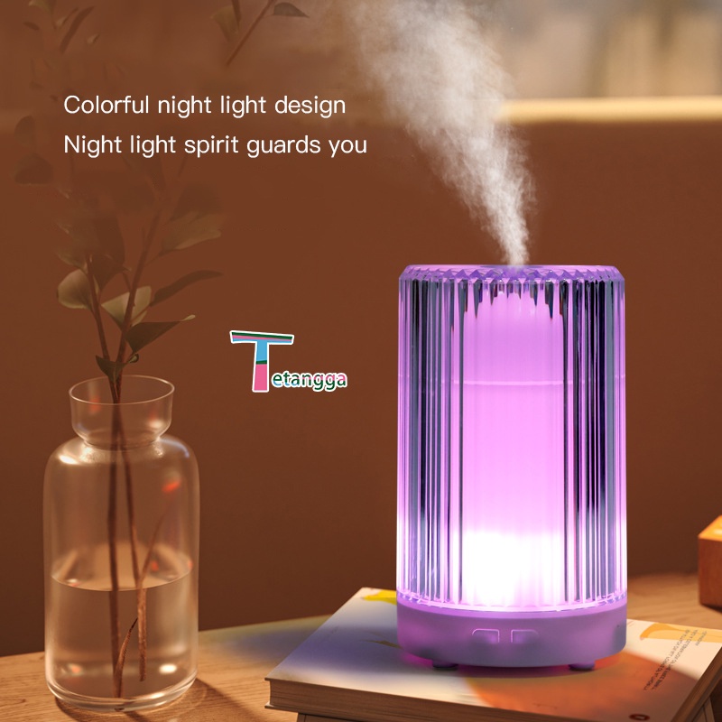 200ML Air Aroma Mini Humidifier / Aromatherapy Purifier Diffuser/Portable Pelembab / Penjernih Udara Free 1 Oil Essential