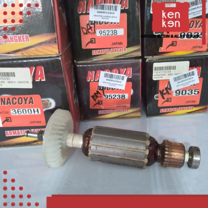 Armature Gerinda makita 9523B nacoya Angker Gerinda Makita 9523 B