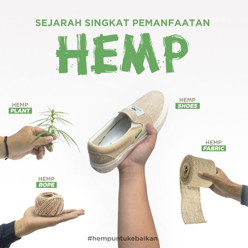 NOBRAND SLIP ON HEMP