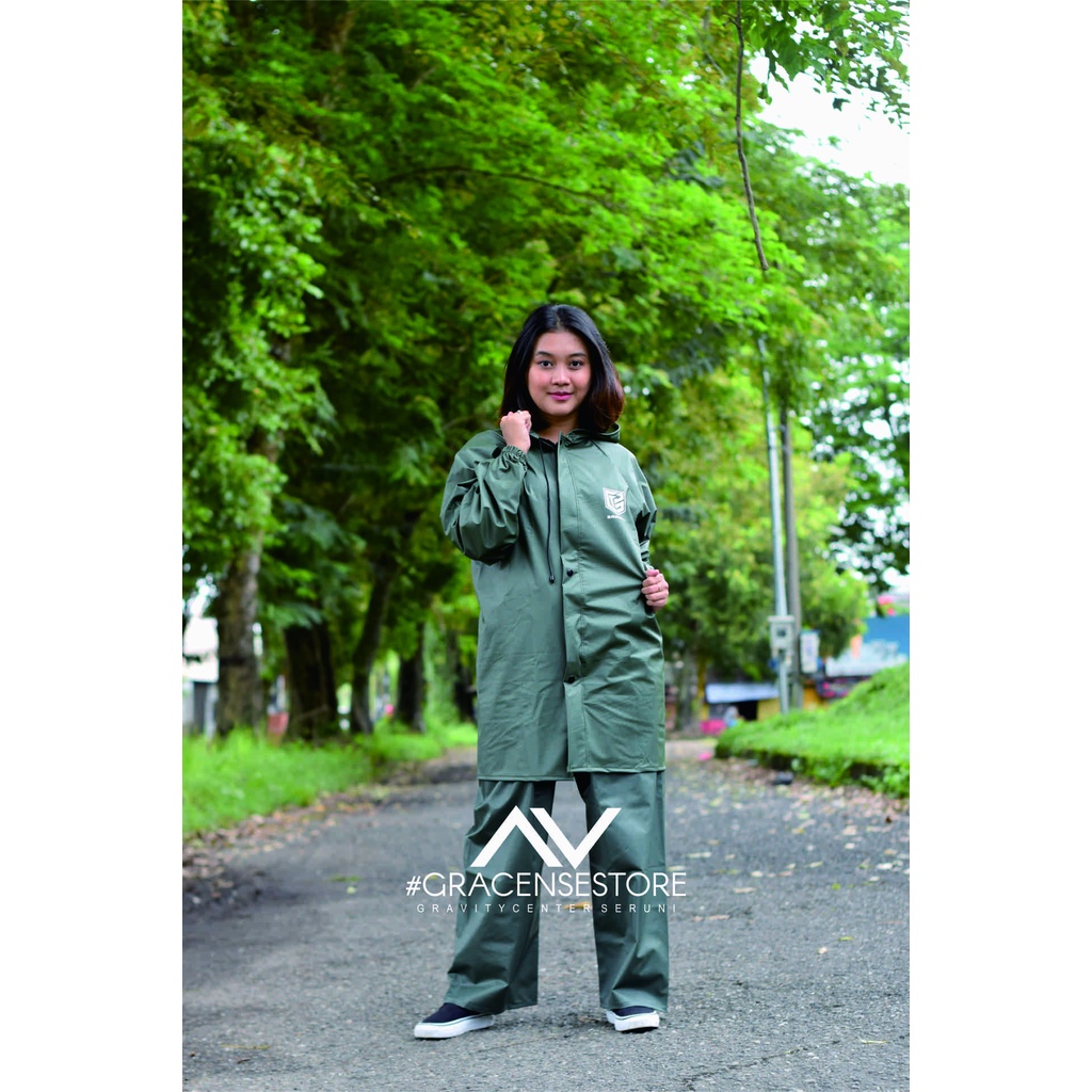 JAS HUJAN, RAINCOAT,PRIA DAN WANITA BY GRAVITY ORIGINAL TEBAL MURAH/JAS HUJAN GRAVITY ORIGINAL/100% anti rembes