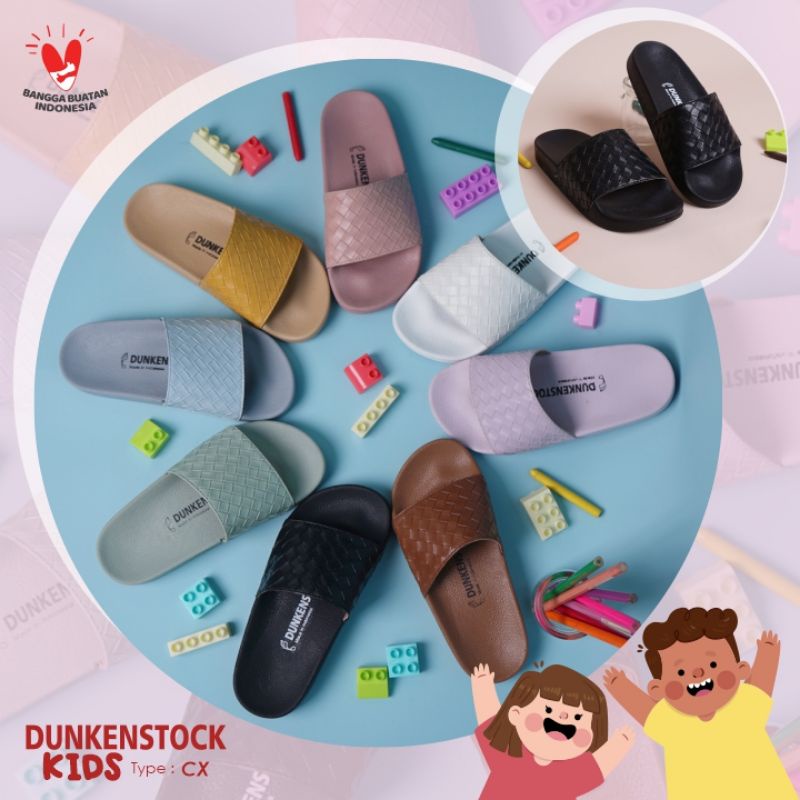 dunkenstock kids cx 31-35/sandal anak dunken kids cx