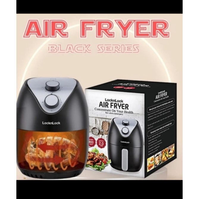 LOCK n LOCK AIR FRYER black series