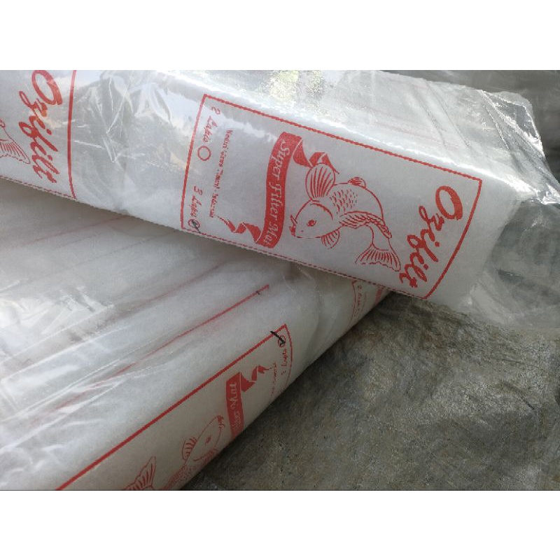 (GROSIR) Kapas Filter Aquarium 2 Lapis/Kapas Filter Aquarium 3 Lapis/Kapas Busa aquarium/Kapas penya