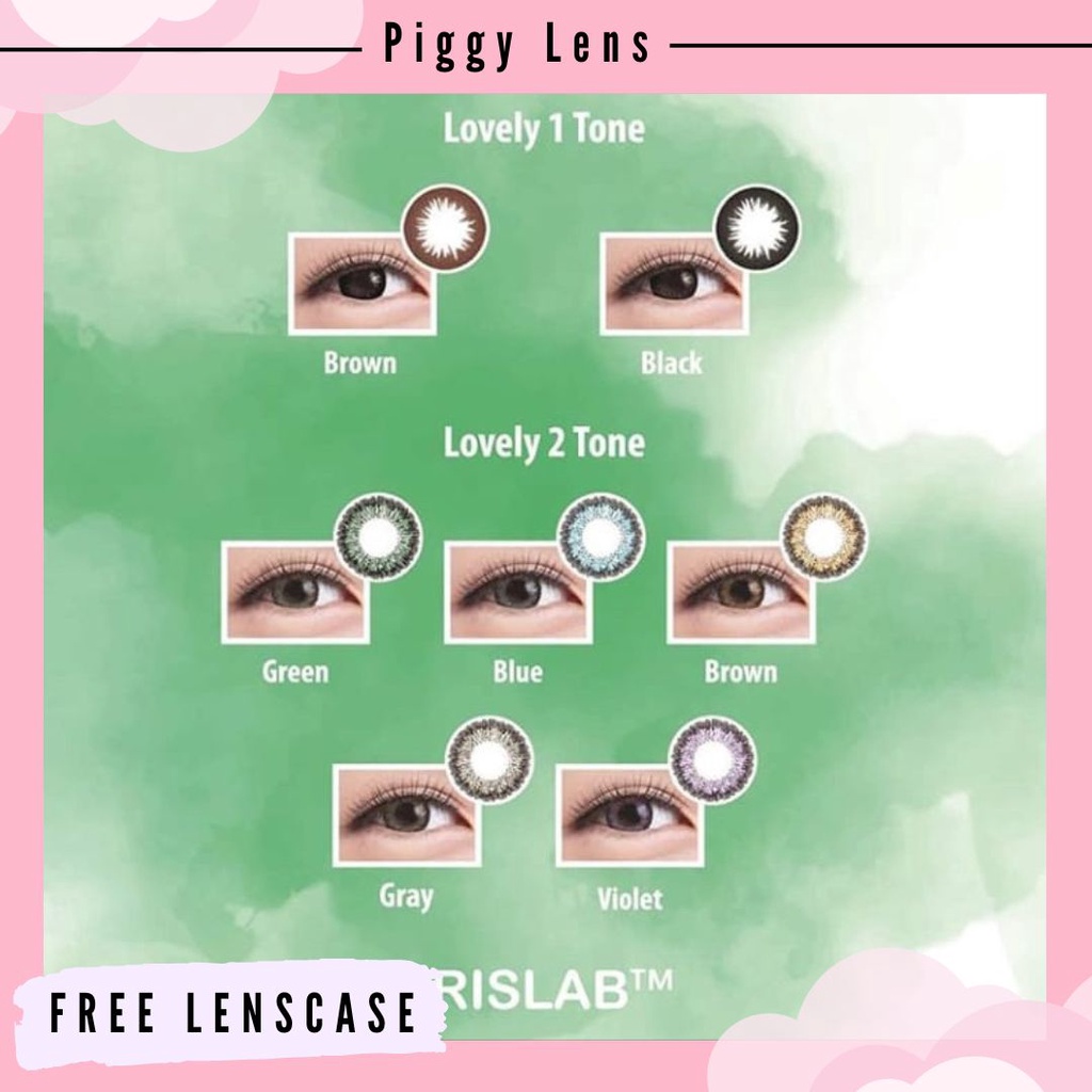 SOFTLENS LIVING COLOR ADORE MINUS 0.50 SD 2.50 + FREE LENSCASE