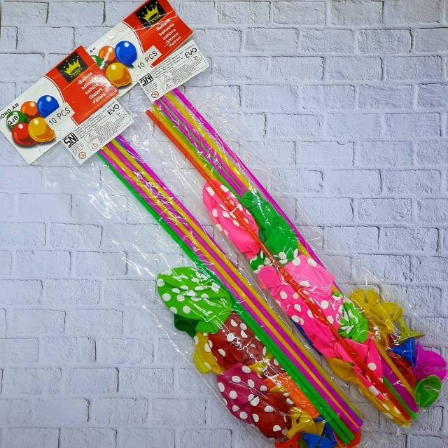 STIK BALON + BALON POLKADOT / STIK BALON / BALON POLKADOT