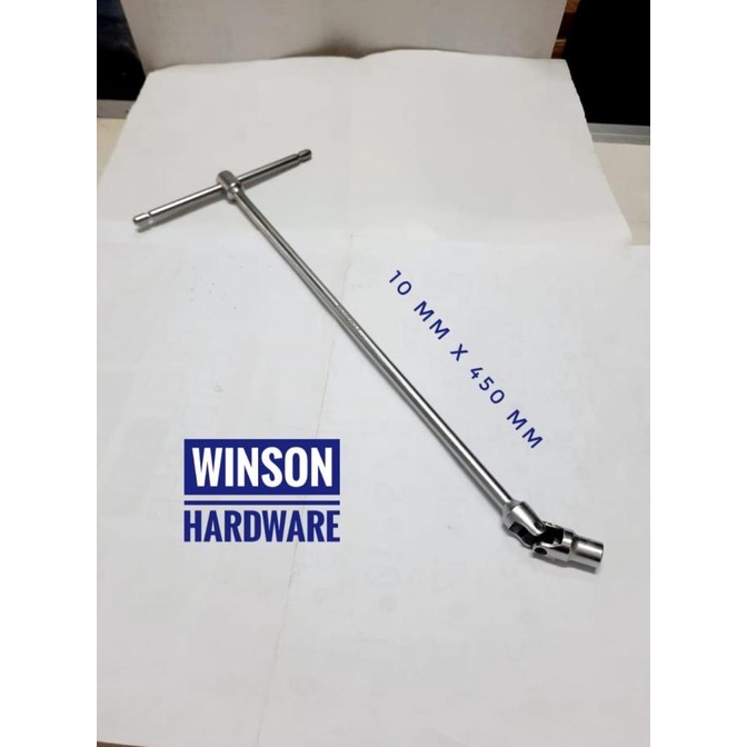 Kunci T Sok Fleksibel 10mm x 450mm - Flexible Sock T 10 mm x 450 mm