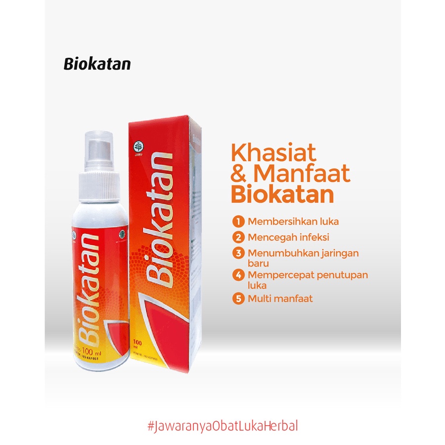 Jual Obat Luka Gangren Diabetes Herbal Biokatan Spray Pengering Luka