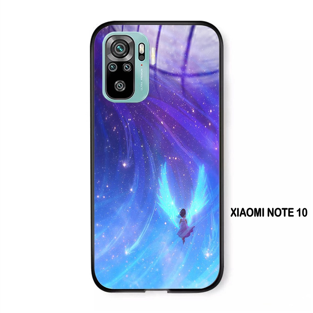 Softcase Kaca XIAOMI REDMI NOTE 10  - Case Handphone XIAOMI REDMI NOTE 10 [T80]