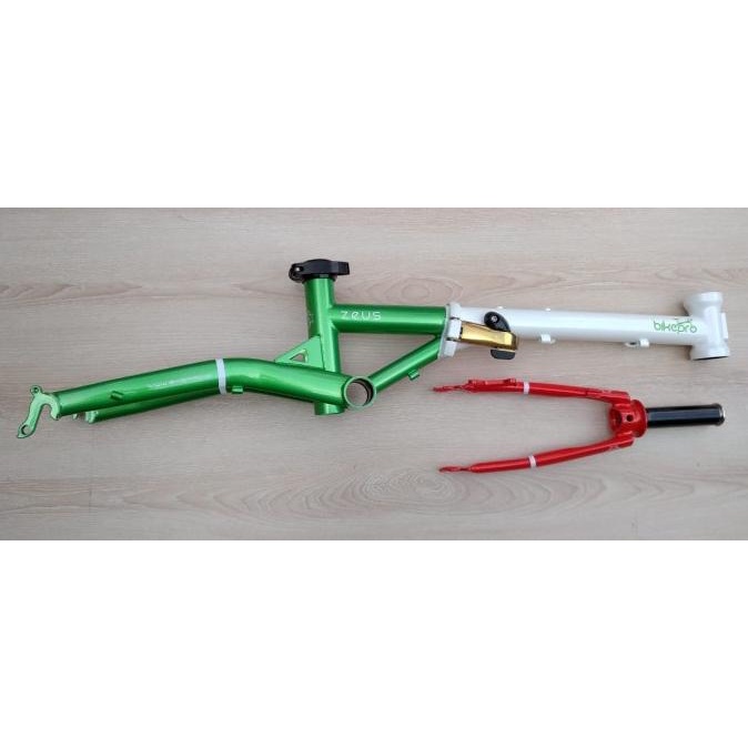 Frame Set Bikepro Zeus Disc Brake, Chromoly (Bukan Fnhon Gust)