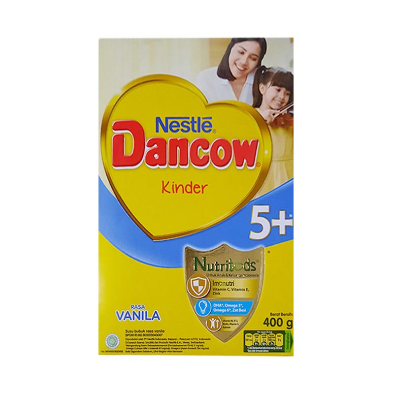 

DANCOW 5+ 350GR. DANCOW 5+ VANILLA. DANCOW 5+ COKLAT. DANCOW 5+ MADU. mohon baca deskripsi