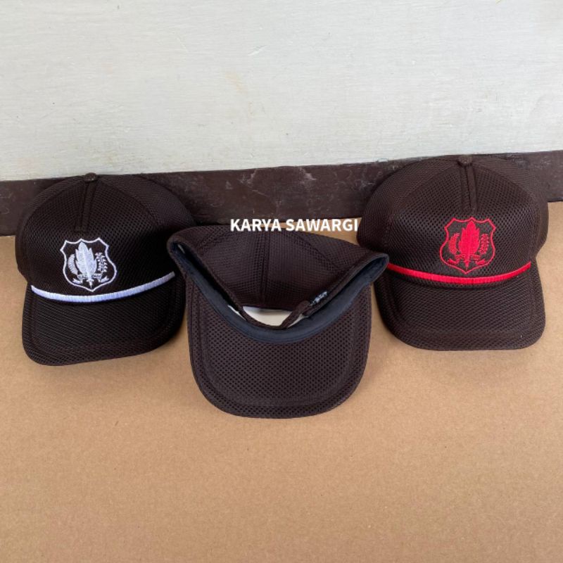 Topi satpam topi jaring satpam danru berkualitas