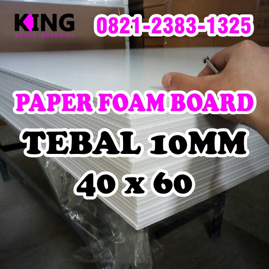 paper foam board 10mm 40x60