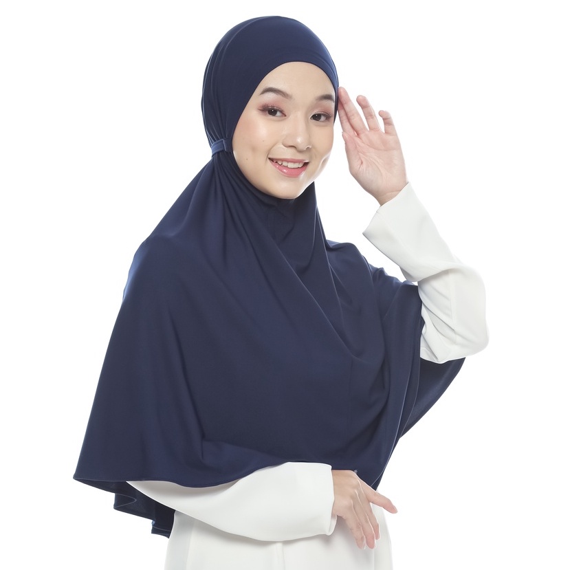 HIJAB BERGO NON PET/ HAMIDAH SIZE XL/BERGO INSTAN/JILBAB JERSY